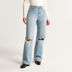 Abercrombie curve love 90s relaxed jeans